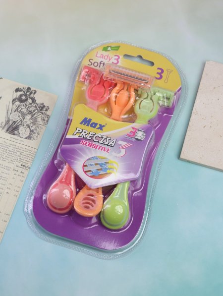 سيت شفرات حلاقة للجسم من MAX.