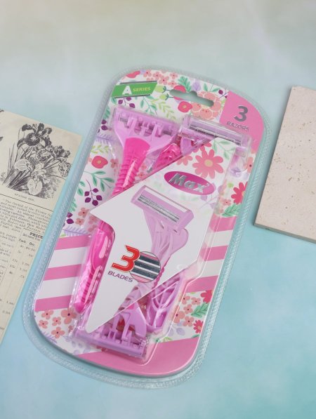 سيت شفرات حلاقة للجسم من MAX.