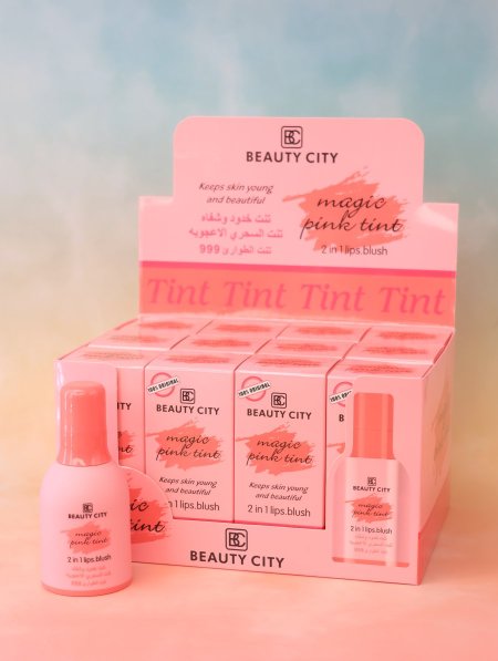 ستاند TINT وردي من BEAUTY CITY.