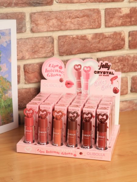 ستاند LIP GLOOS من OLIBOLLA.
